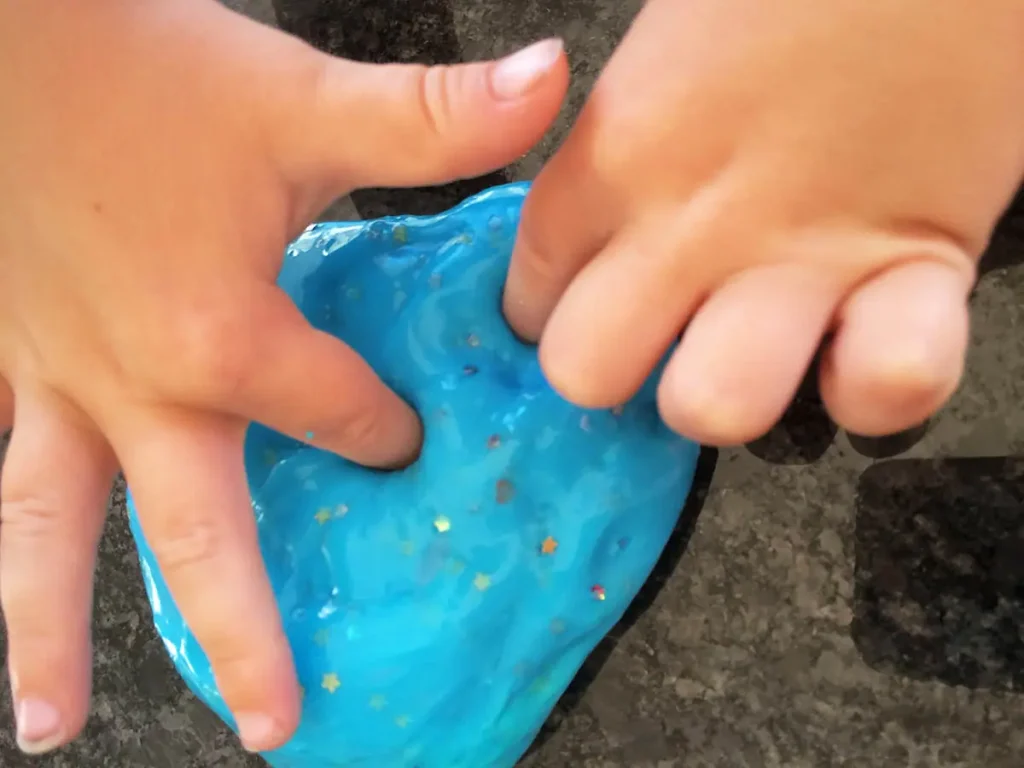 Playtime with Handmade Slime